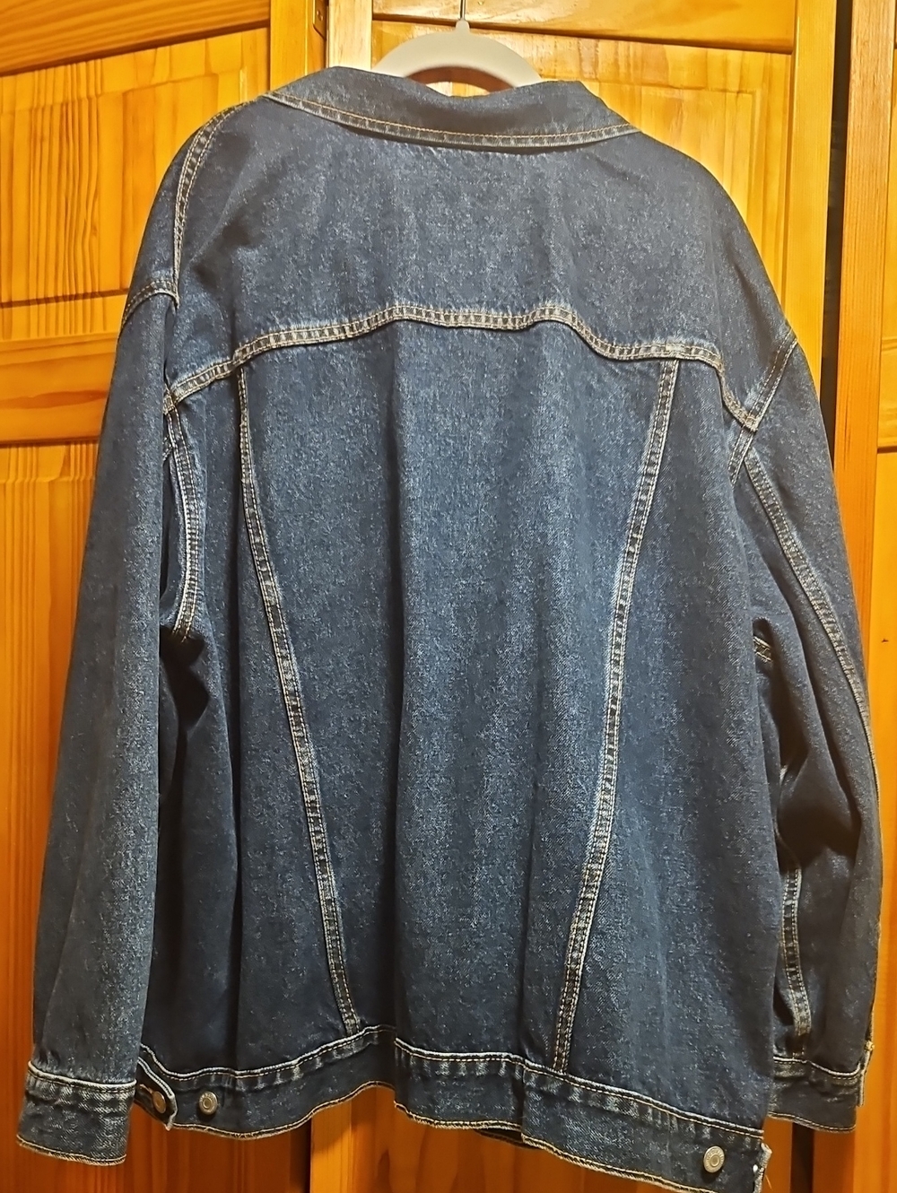 Old Navy Dark Blue Classic Denim Jacket - Picture 2 of 4